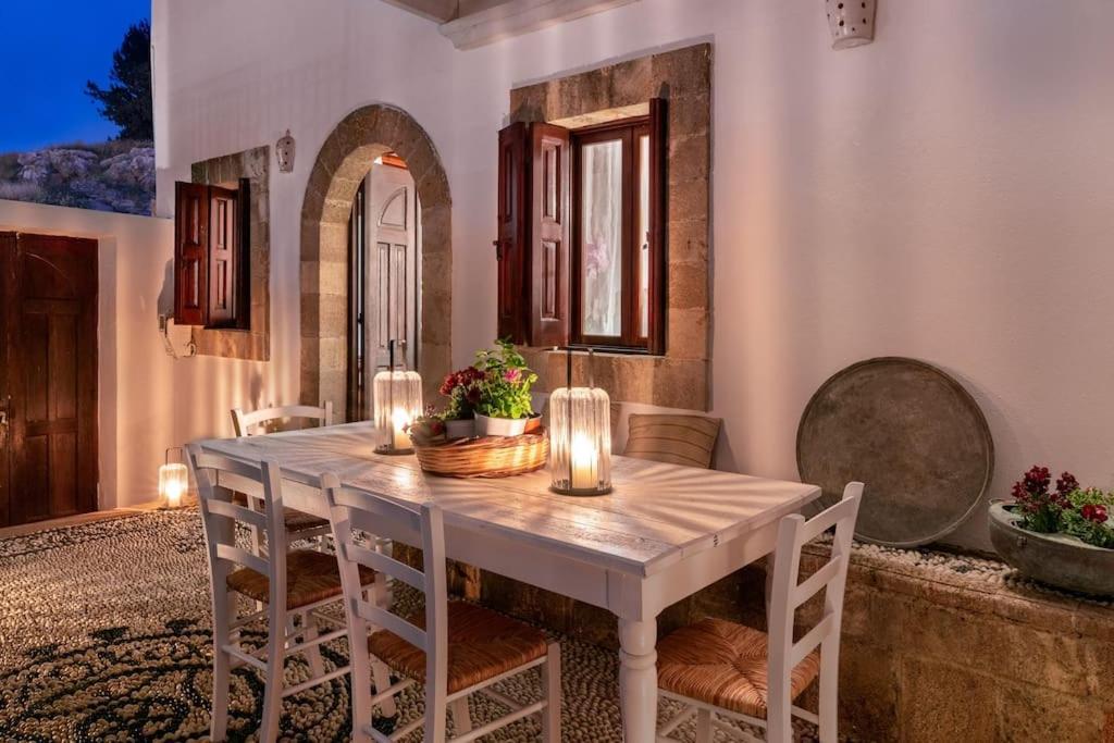 Acropolis Lindos House Villa Dış mekan fotoğraf