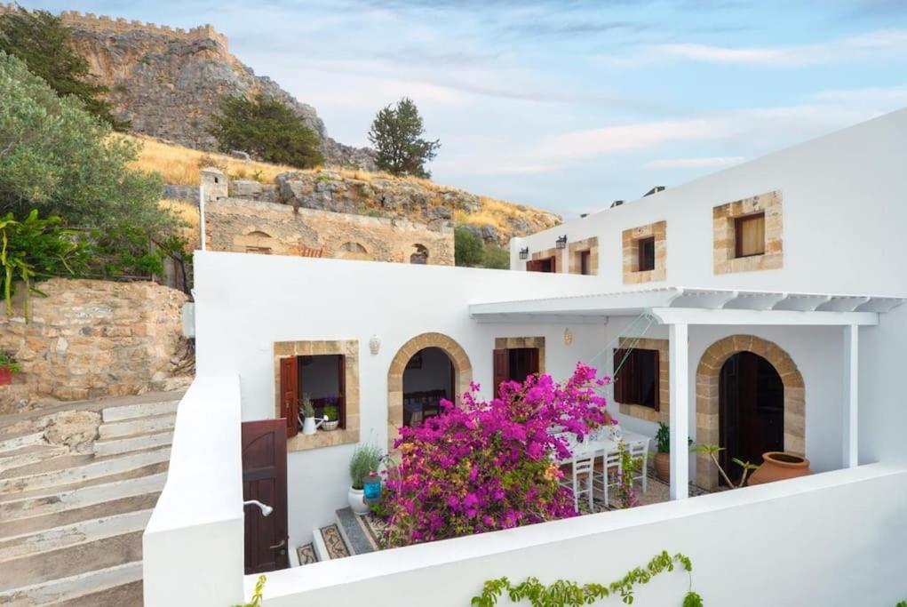 Acropolis Lindos House Villa Dış mekan fotoğraf